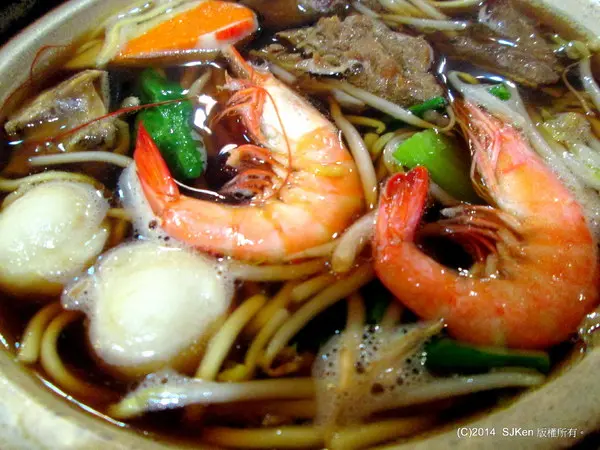 三訪聖加南洋小品(美麗華店) --- 肉嫩蝦鮮汁濃醇的鮮蝦肉骨茶麵