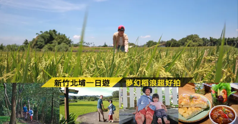 南埔社區景點太好玩! 夢幻黃金稻浪、登山步道、洗衫亭玩水、百年水車一日行程推薦