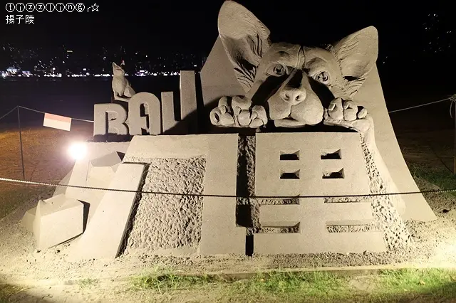 2020淡水漁人碼頭煙火秀｜2020八里城市沙雕｜2020愛情故事｜八里婚紗廣場｜白天沙雕、晚上光雕，戀愛漫步在沙灘上～