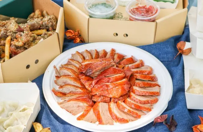 阿秋小肥鴨｜主打外帶的烤鴨餐盒與中式小點心