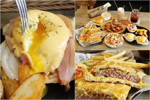 桃園八德｜THE BurgeR HousE 美式漢堡餐廳．巷弄內工業風早午餐&大份量巨無霸古巴三明治