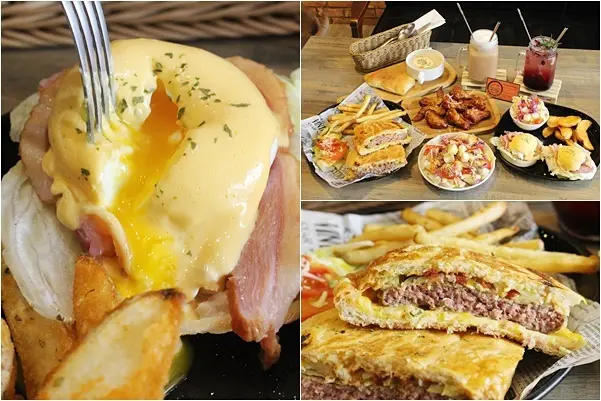 桃園八德｜THE BurgeR HousE 美式漢堡餐廳．巷弄內工業風早午餐&大份量巨無霸古巴三明治
