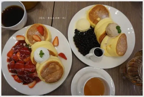 [台中|北區 舒芙蕾鬆餅。ONE PUNCH 一拳咖啡/一拳鬆餅]  