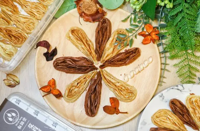 台中｜似錦堂手工蛋捲｜台中最新伴手禮推薦，多種口味香酥可口