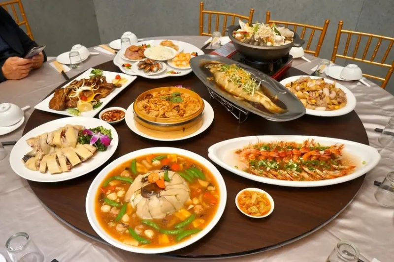 【嘉義餐廳/合菜】綠野珍餐館 / 家庭公司聚餐首選 / 嘉義美食餐廳推薦 / 合菜辦桌料理 / 喜宴餐廳最佳選擇