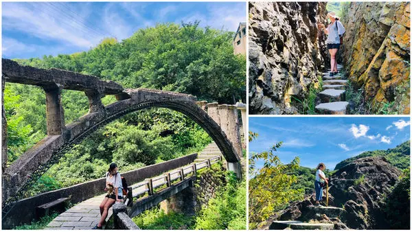 新北.瑞芳-山尖古道黃金水圳橋，神秘小徑摸乳巷/交通資訊/停車資訊/路線都幫大家整理好了，快來享受山間小路的美景吧