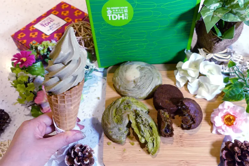 TDH貓茶町京站快閃店，開幕限定組合套餐，品嘗台灣好茶現烤製成的美味甜點
