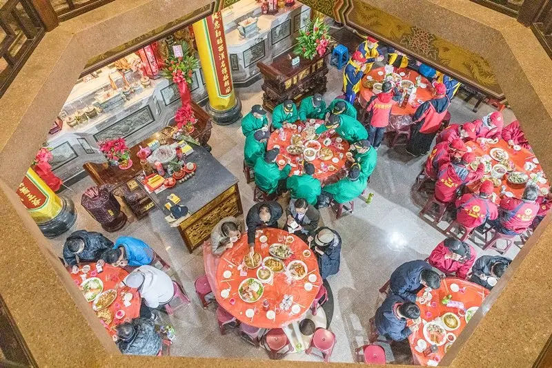 【馬祖北竿-擺瞑文化祭系列之二】國家重要民俗-北竿擺暝文化.年十四重頭戲「食福宴」