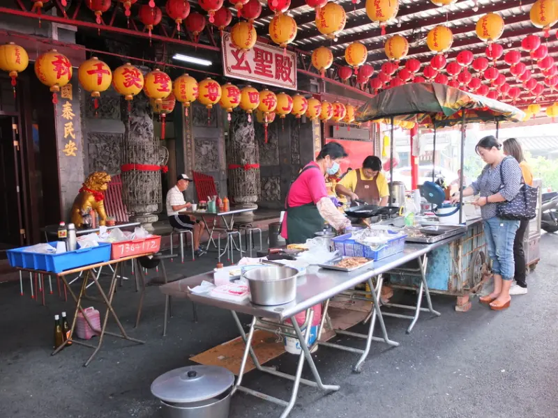 食旅生活隨筆。屏東市美食。廟口蛋餅