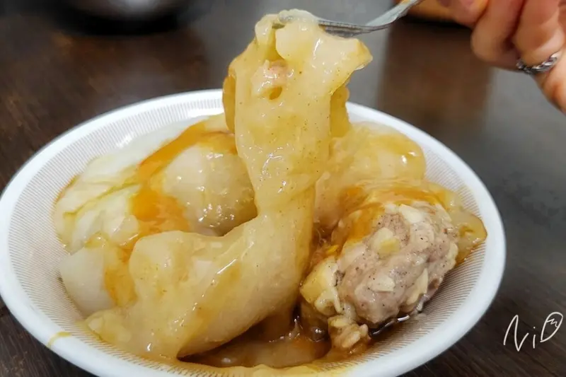 [雲林斗六]巷仔內吳記肉圓。低溫油炸肉圓&丸子油豆腐湯。隱藏於市場內的超熱門肉圓小吃 #斗六市場