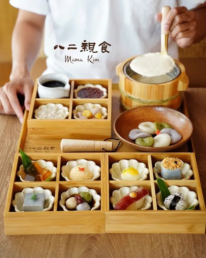 新竹三民路上新開幕『八二親食 mama kim』以80%的蔬食、20%的葷食帶給各位健康均衡、營養美味的一餐！(不收服務費/內有菜單MENU) - 阿華田的美食日記