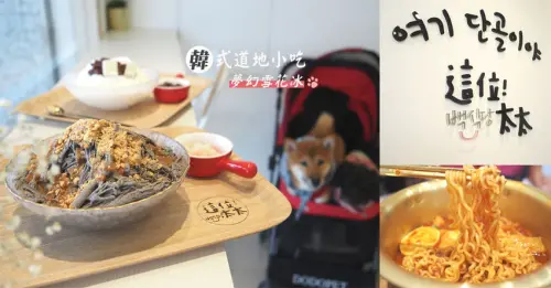 這位太太백식당 中壢青埔XAPRK水族館旁 韓式道地小吃 夢幻逸品雪花品 韓式飯捲 寵物友善餐廳