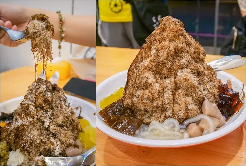 【澎湖馬公｜美食】紫玉仙草。澎湖仙草冰推薦，每一口都吃得到一絲絲仙草本人，可選八種配料，店家自熬配料真材實料