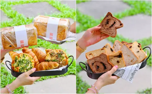 台中永興街超夯搶手生吐司/巧克力 黑金桂圓推薦必買/秒殺鹽可頌大推_暘光田麥生吐司