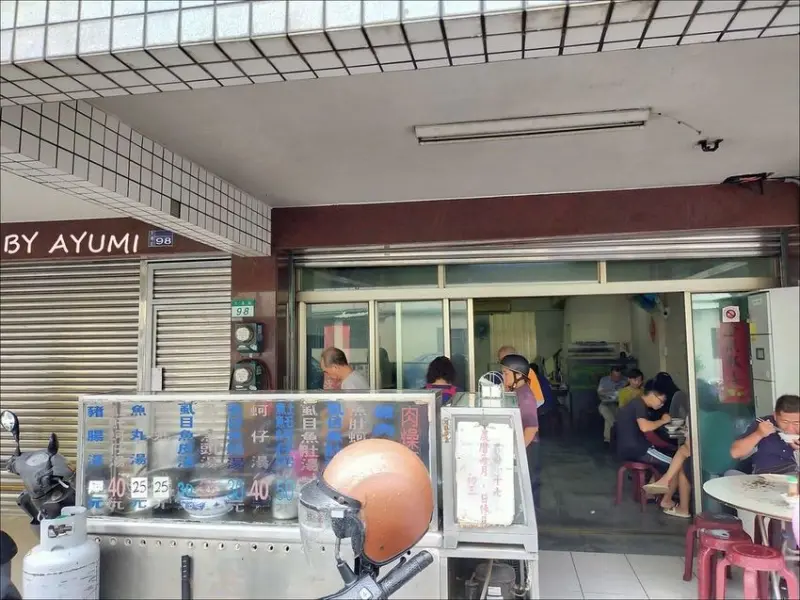 [台南北區小吃推薦]阿祥便當小菜－雞肉絲飯＋貢丸湯只要銅板價就能吃到台南美味小吃