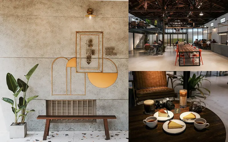 【台中豐原】憬初尋｜老宅新生工業風咖啡廳，豐原下午茶甜點，台中市農會後方