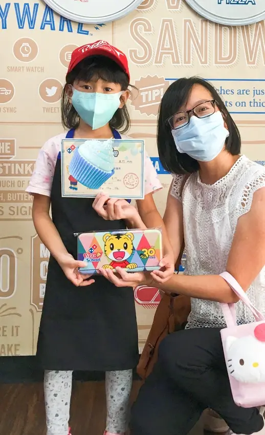 達美樂pizza小小體驗員~朵朵七歲的小小體驗工作誌