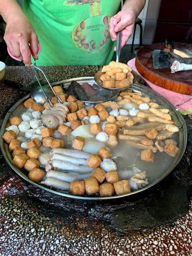 【食記】基隆市-仁愛區║三坑關東煮➽沒有店名的關東煮