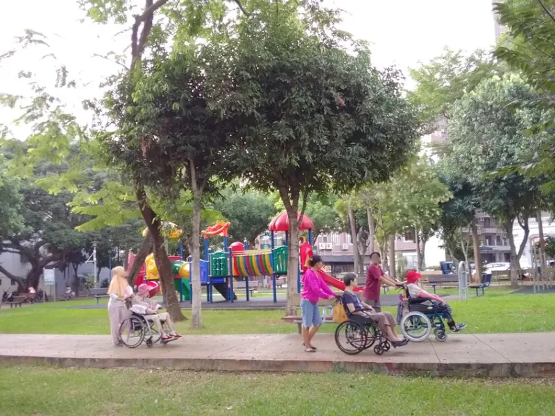 內壢景點[自強公園] 功能性佳又便民