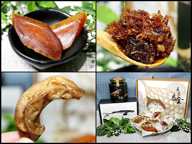 【晶鱻烏金 禮盒組】烏金干貝醬x一口烏魚子～國宴級料理，開封即時享用，也可搭配炭烤烏魚腱！中秋禮盒、年節禮盒、團購美食！