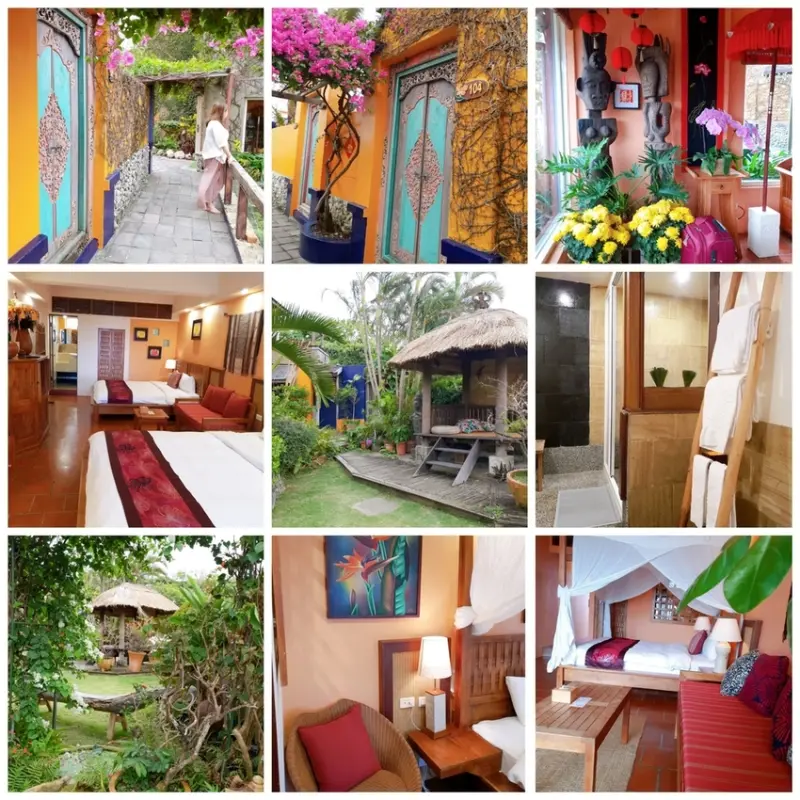 【屏東.墾丁】花園紅了峇里島風格民宿。近船帆石頂樓VILLA觀海房型超讚推薦 