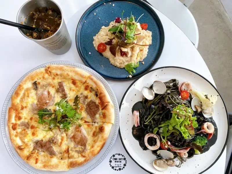 Giocoso pasta&cafe，台中精誠商圈韓系質感咖啡廳/ig網美必拍早午餐義式餐廳 - Cyndi loves享食天堂