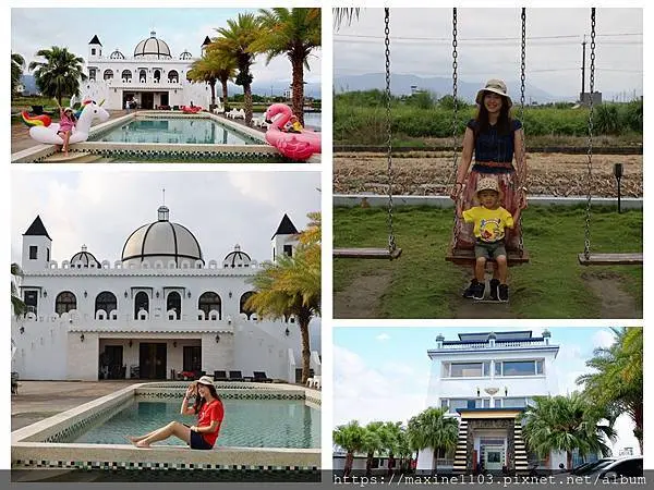 【宜蘭民宿】『埃及白宮』親子民宿/包棟住宿/房內有溜滑梯、盪鞦韆、電動車