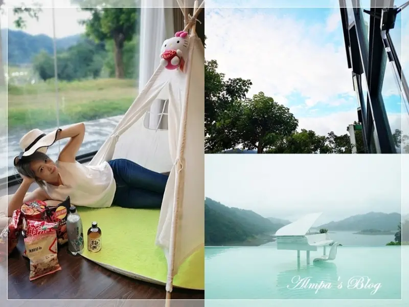 ∥ 苗栗旅宿 ∥ 偽出國-放飛思緒沉澱心靈的人間仙境 勻淨湖民宿-家庭房