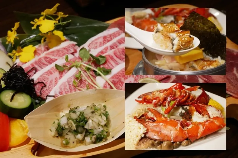 【好食分享】中壢日式無菜單料理推薦,靠近中壢火車站,嶼 無菜單料理,和牛鐵板烤肉,好停車