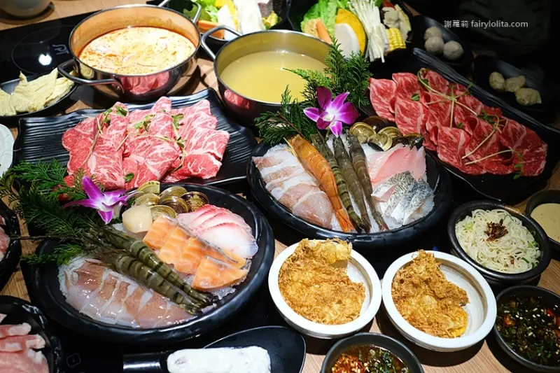 有機葉菜無限吃到飽，肉盤買一送一，冰淇淋無限續、還有17種飲料免費喝！