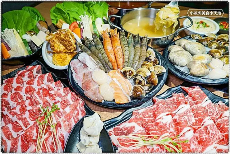 良食煮意有機鍋物║台中唯一有機葉菜無限量吃到飽，海鮮拼盤買大送小！平日午餐肉盤免費升級、火鍋控吃起來！