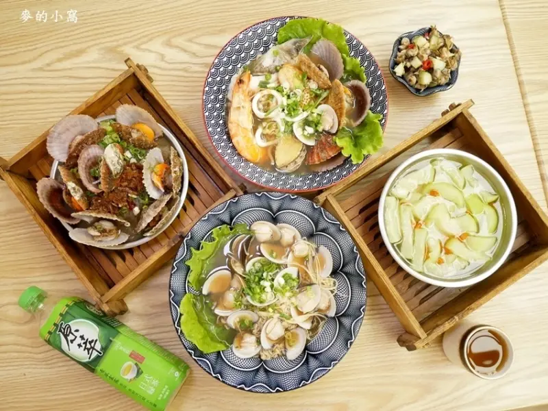 中壢海鮮美食｜蒸愛炊中壢店～從高雄旗津開到中壢、現點現蒸的海鮮料理，還可以免費加麵（烏龍麵除外）