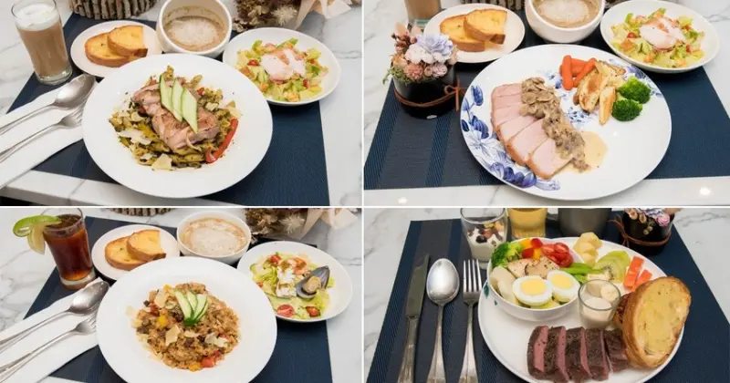 【台南美食】大份量義大利米燉飯搭飲料200元有找｜單點可多價位升級不同的套餐｜使用溫體肉和進口配料｜隱藏版菜色｜燉飯｜義大利麵｜輕食早午餐~~W&T kitchen(WT 廚房) - 南人幫