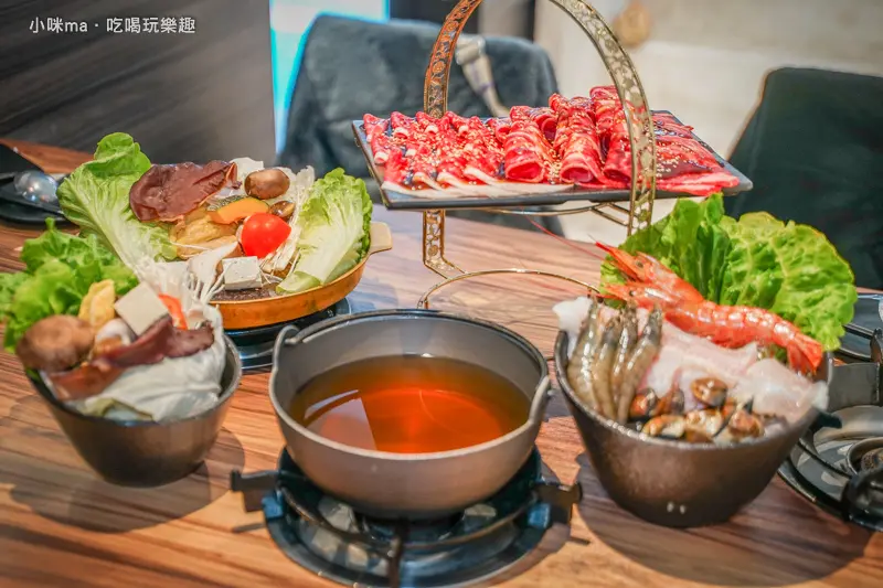 咕咕咕嚕日式昆布火鍋-大安店 ▏小孩才做選擇 火鍋、烤肉我通通都要。過年吃什麼~咕咕咕嚕春節期間不打烊啦。商業午餐四人同行 一人免費的大優惠。捷運忠孝復興站