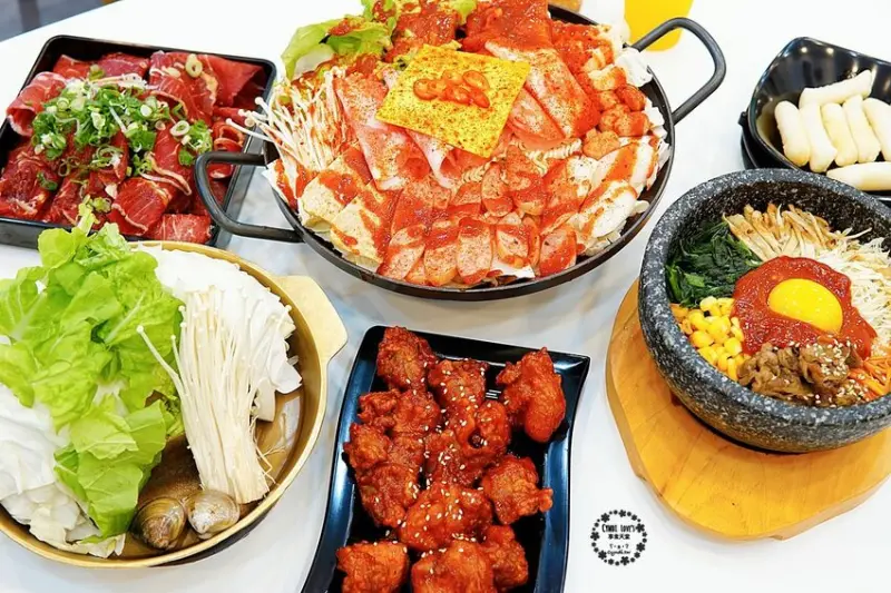 最親鍋物 興大南門店，中興大學附近140元起平價韓式小火鍋，附白飯/飲料/冰沙/冰淇淋吃到飽 - Cyndi loves享食天堂