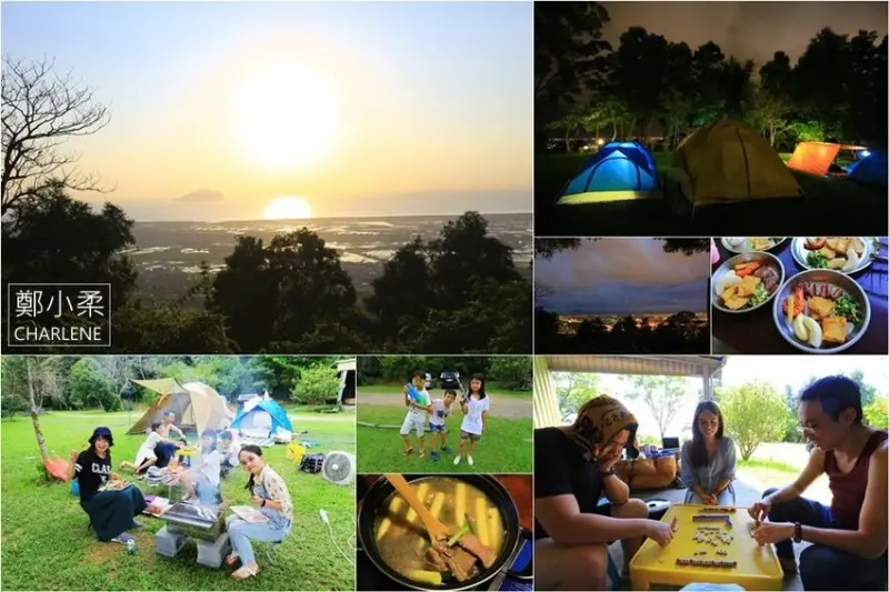 宜蘭礁溪|第2露|跑馬古道露營區-無敵海景龜山島美麗夜景超美|中秋連假烤肉趣|親子旅遊慢活樂|體驗