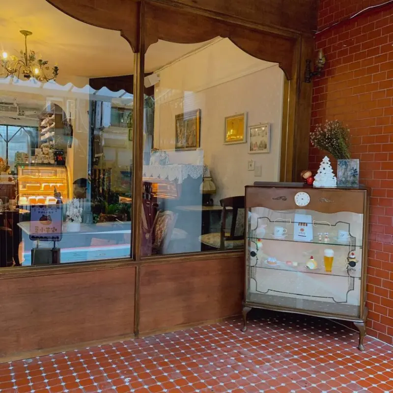 【南京復興美食】喫茶小豆 日系咖啡館 和可愛柴柴來一場日式下午茶吧~