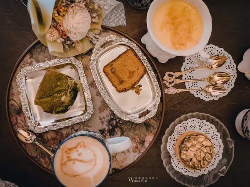 南京復興站附近新開幕喫茶小豆kissa AZUKi咖啡廳，闖入「日治時期時空旅行」- 微笑娃生活旅行