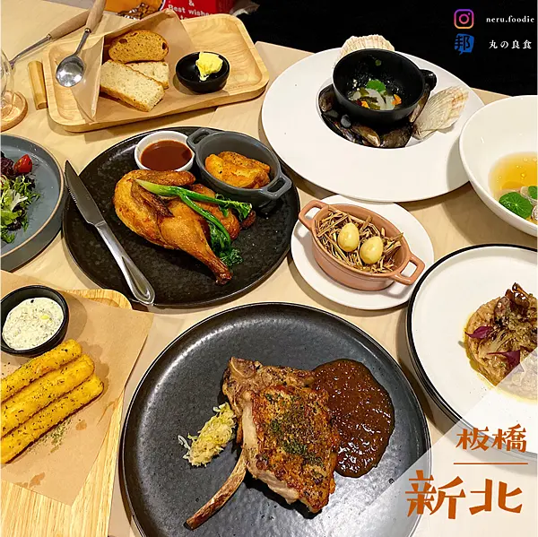 La Foresta森林義式餐廳｜板橋耶誕城周邊精緻排餐推薦 @neru.foodie / 丸の良食