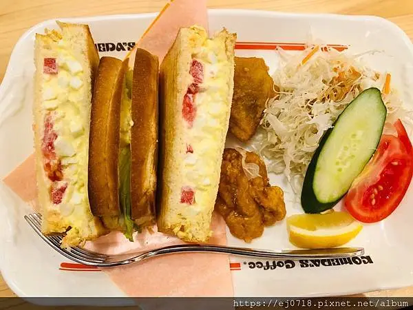 |美食|台北松山 客美多咖啡 Komeda‘s Coffee 小巨蛋店/コメダ(KOMEDA)/來自名古屋的咖啡店/三明治/輕食/日本活力朝食