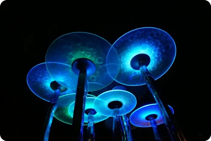 歡迎來到阿凡達世界⎪夜晚點燈一秒進入潘朵拉星球，冷泉公園大變身！ @捲捲頭 Wonderful 品味。生活