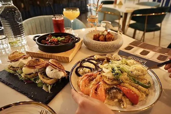 Leone Restaurant & Bar - 結合台灣地方料理特色的創意地中海料理、中西合併創意美食，台北中山區餐酒館推薦，台北美食
