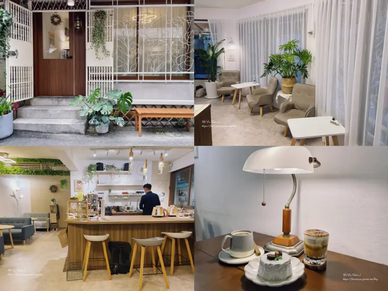 【台北咖啡廳】西門站附近的小清新咖啡廳 - 木咖Horoka/萬華咖啡廳推薦/西門咖啡廳推薦/小南門咖啡廳推薦