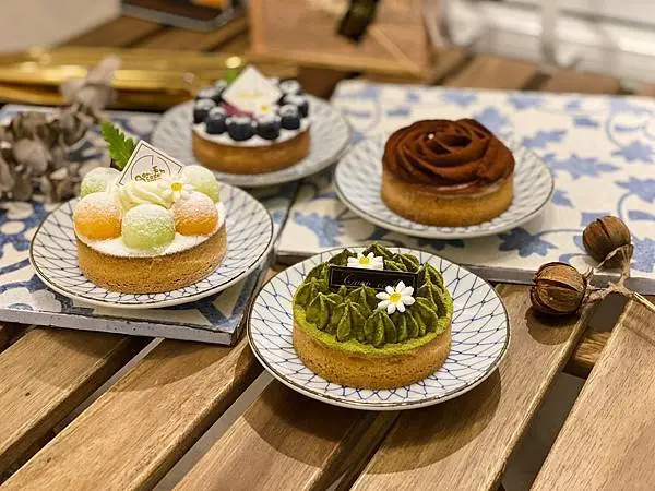 『台中北區|可可庫奇甜點工坊』隱藏在一中附近小巷弄的甜點店 擁有生巧克力跟水果塔多種下午茶選擇