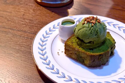 抹茶版的冰火二重天《好啊cafe》（文末附菜單）