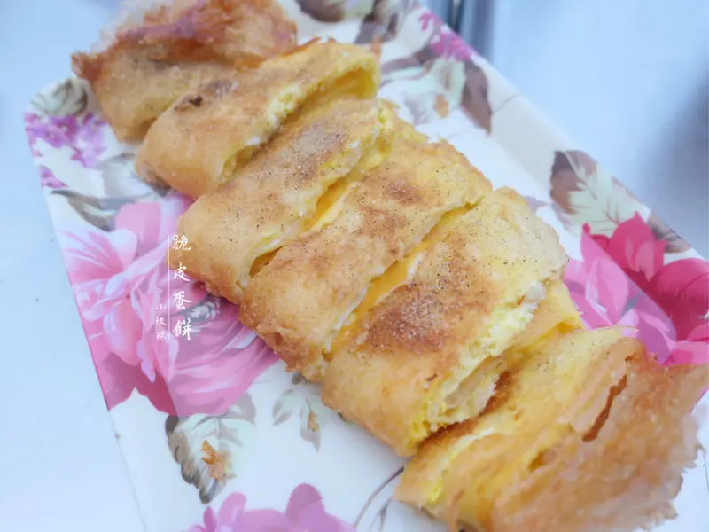 屏東琉球—小琉球脆皮蛋餅｜咔滋作響脆口蛋餅