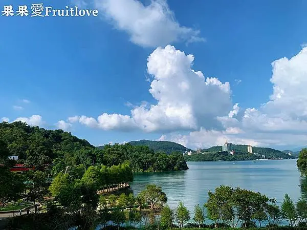 日月潭自行車道　租車推薦 荳荳自行車Dou Dou Bike  不限時 可以細細的品味日月潭的美麗　親子寵物友善　 日月潭下集