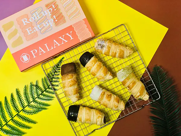 【台南伴手禮推薦】派星堂Palaxy￭可頌甜星卷 x 酥脆外皮不油膩，清爽麥香很可以、內餡香濃不甜膩，完美融合很無敵║ 宅配美食、台南美食、台南甜點