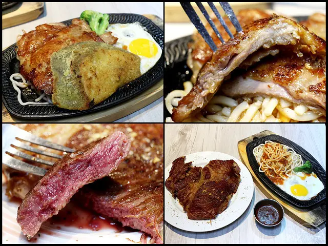 【天母士林牛排】富允牛排館～巨無霸雪花牛20oz+海陸雙拼，飲料、濃湯、冰淇淋無限供應，打卡按讚送酥皮濃湯！