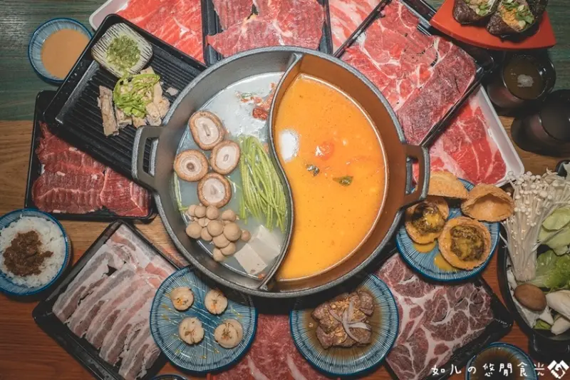 【台中北區】饌和牛｜千元有找的和牛鴛鴦火鍋吃到飽｜肉多多集團最新力作，台中火鍋吃到飽推薦